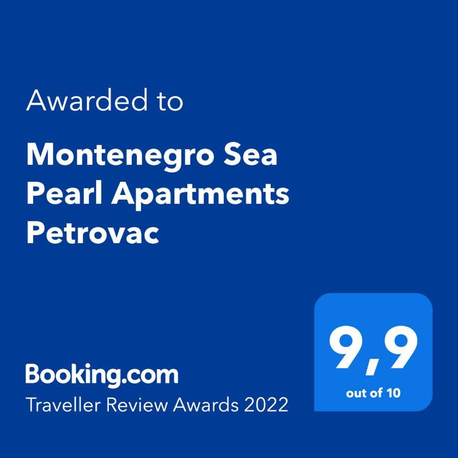 Montenegro Sea Pearl Apartments Petrovac ภายนอก รูปภาพ